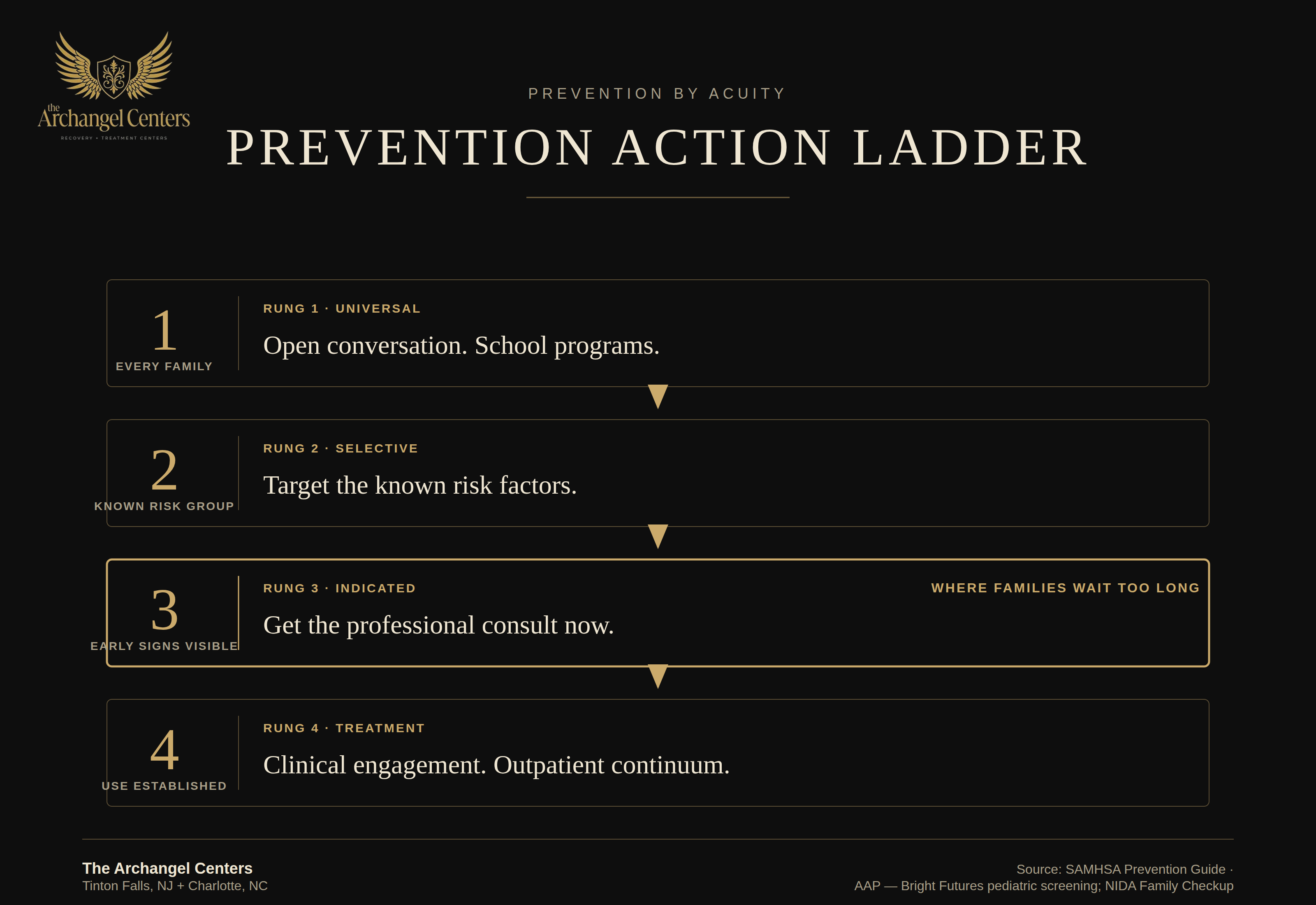 prevention / prevention hub / prevention action ladder